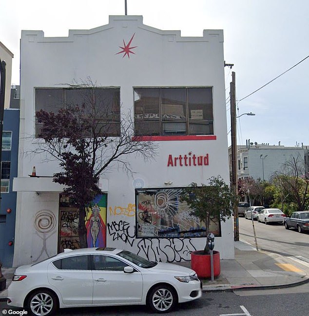 The church opened its second location (above) in San Francisco's SoMa neighborhood on April 15 of last year, just blocks from the fentanyl-ravaged Tenderloin district.