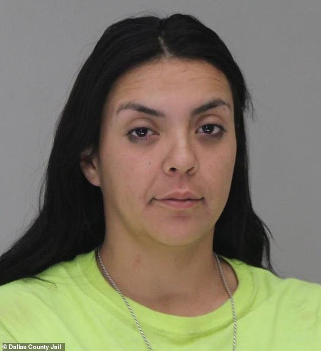 The woman who allegedly ran after the crash was identified by police as 27-year-old Carmen Guerrero.