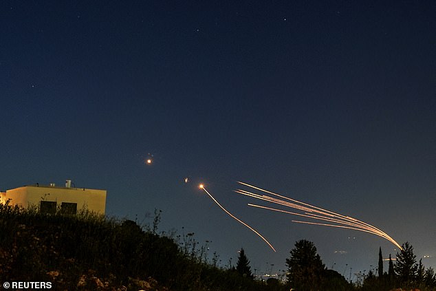 Iran and its allies have fired 200 drones and missiles at Israel since Saturday night, most of which were intercepted outside the nation's airspace.