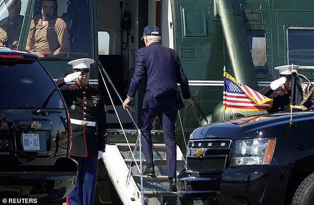 President Biden had to cut short his weekend in Rehoboth Beach, Delaware, to return to Washington, D.C.