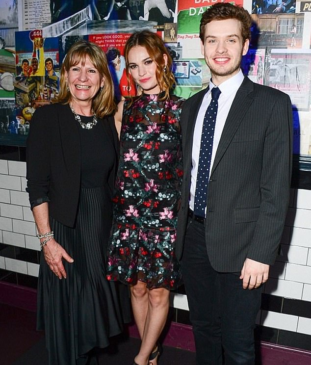 Her family always supports her: her mother and brother are seen attending a film event with her in 2016.