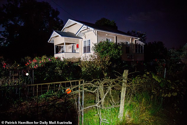 Andrew Cauchi has lived in the Darling Downs suburb of Rockville for 46 years with his wife Michele (their property is pictured)