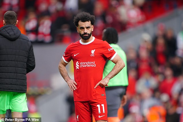 Mohamed Salah could not rescue the Reds after rescuing a point at Old Trafford a week ago