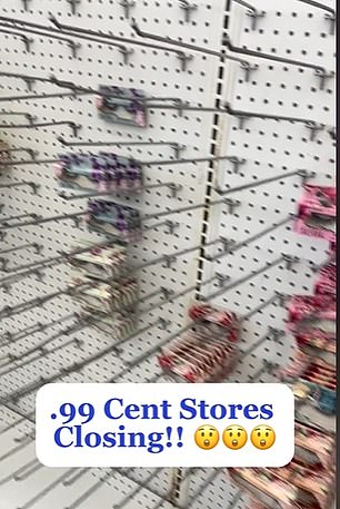 Many shoppers found their local 99 Cents was filled with empty shelves.
