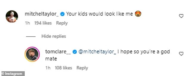 All Stars co-star Mitch Taylor commented: 