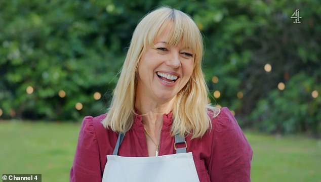 Sara Cox received the Star Baker apron after impressing the judges