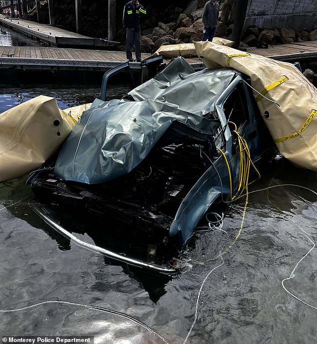 On April 7, another car, driven by 21-year-old Martin Urroz, flew off the Monterey pier and plunged into the ocean after driving the wrong way down a one-way street.
