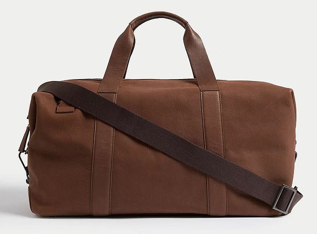 CHOOSE a weekend bag, £130, marksandspencer.com
