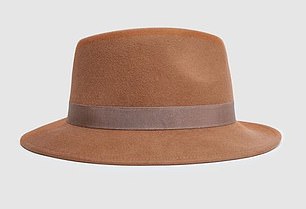 USE a trilby. Hat, £68, reiss.com
