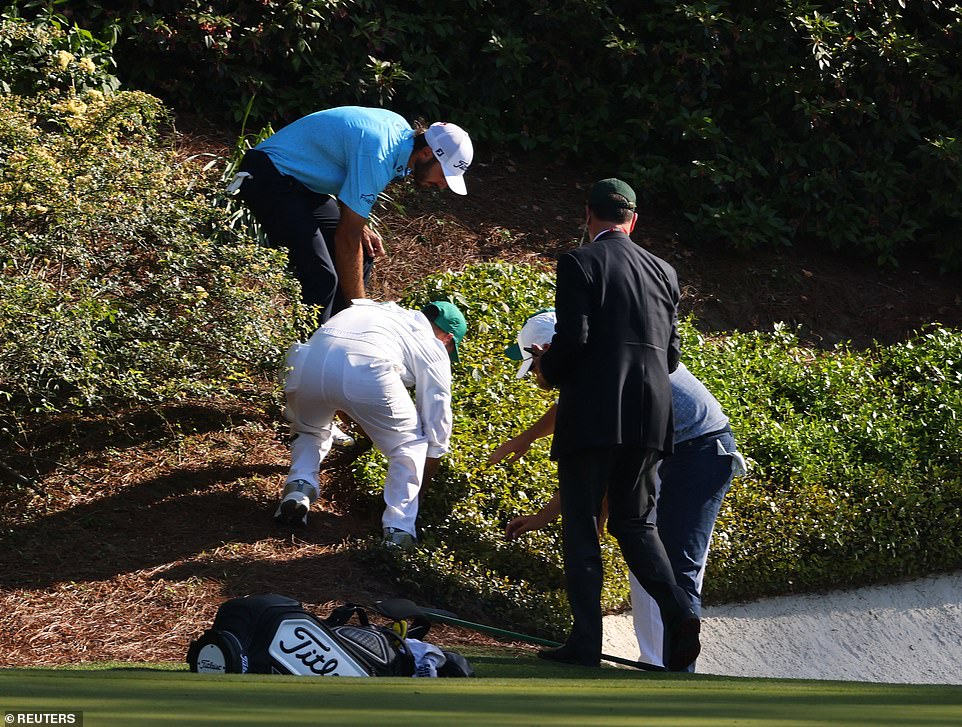 But Homa overshot the green into the bushes on the 12th hole, resulting in a double-bogey setback.