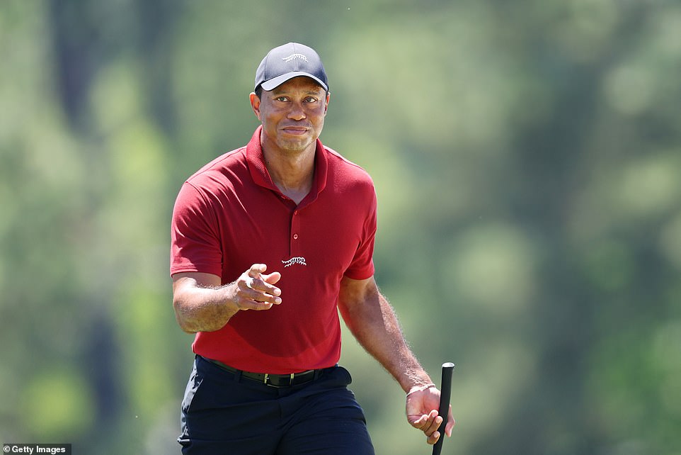 Sunday also saw the end of Tiger Woods' worst 72-hole performance at Augusta.