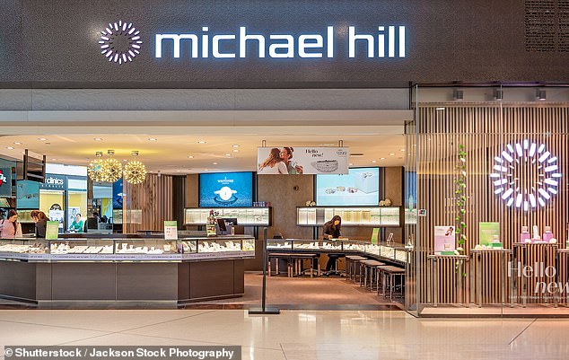 Before: Michael Hill has been known for decades as an affordable jeweler.