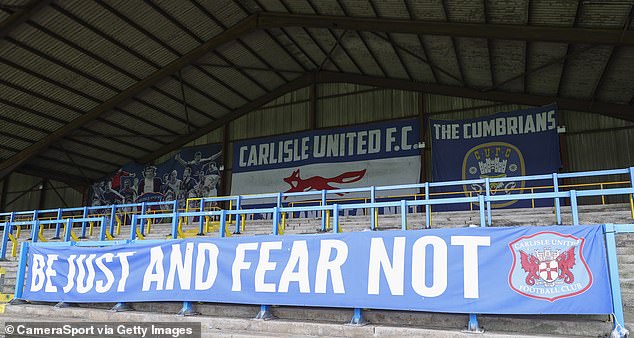 Their relegation comes 50 years after Carlisle were promoted to the First Division.