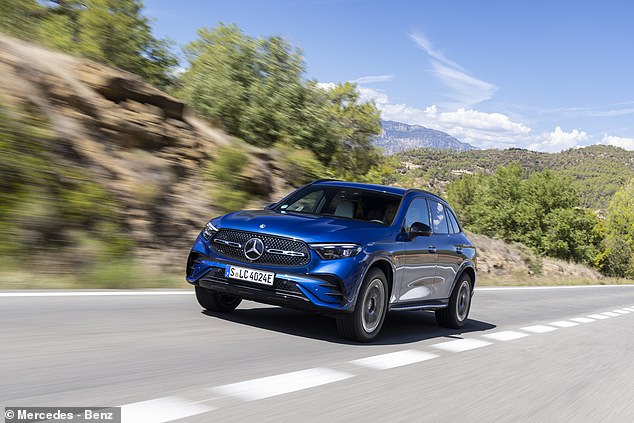 A used Mercedes GLC (up to one year old) is the second best-selling used car lately, leaving service stations in 12.5 days; This diesel hybrid coupe combines looks, luxury and fuel efficiency.