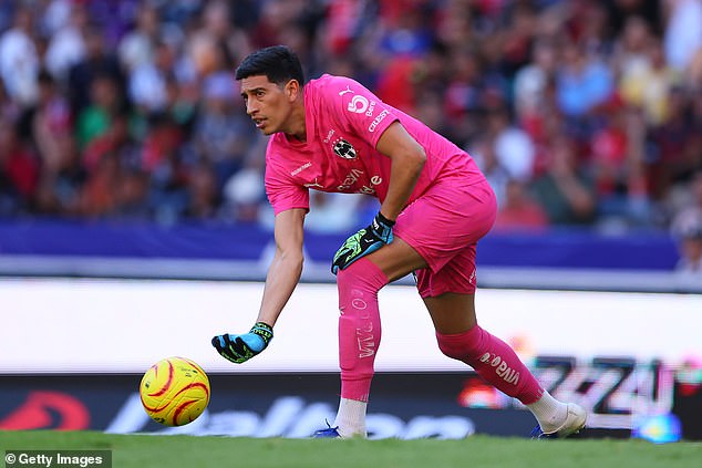 Rival goalkeeper Esteban Andrada launched a profane rant on Instagram attacking Guzmán
