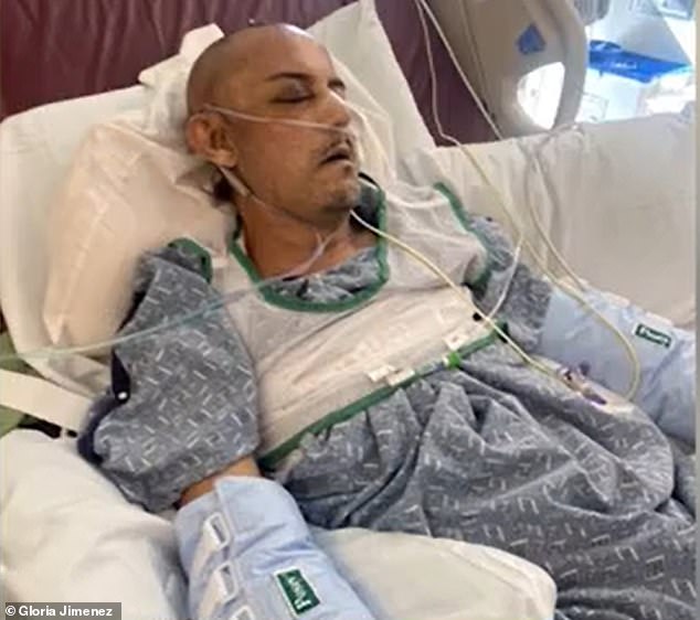 His family does not know if he will ever fully recover from the attack that left him unconscious and needing emergency brain surgery to save his life.