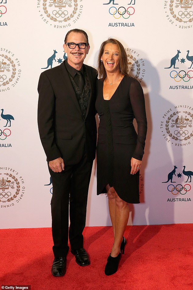 The Sydney-born athlete told this week's New Idea magazine that her husband, rock star Kirk Pengilly, 65, was helping her through this difficult time.
