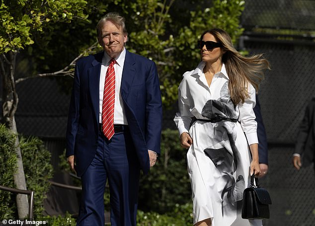Their absences are unusual in the US, where the norm is for politicians' wives to show solidarity in times of crisis, which has fueled rumors about the couple's relationship.