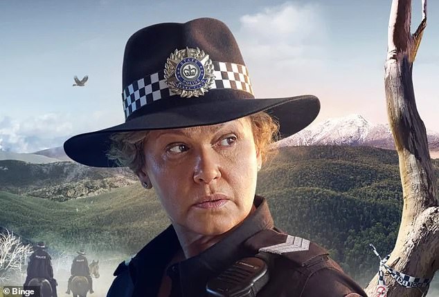 After being offered the lead role of Detective Andrea Whitford in High Country, Purcell immediately felt her passion for acting had been reinvigorated.  (In the promotional image of High Country)