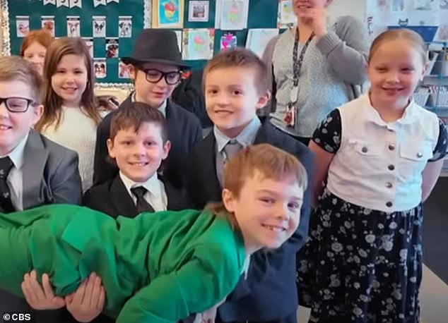 What used to be a fun trio for Ramage, Lincoln Bolitho and educational technician Dean Paquette has become something the whole school can do together.