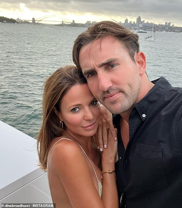 Dina was previously in a relationship with Max Shepherd, 30, but in June last year it emerged they had split after four and a half years together.  In the photo