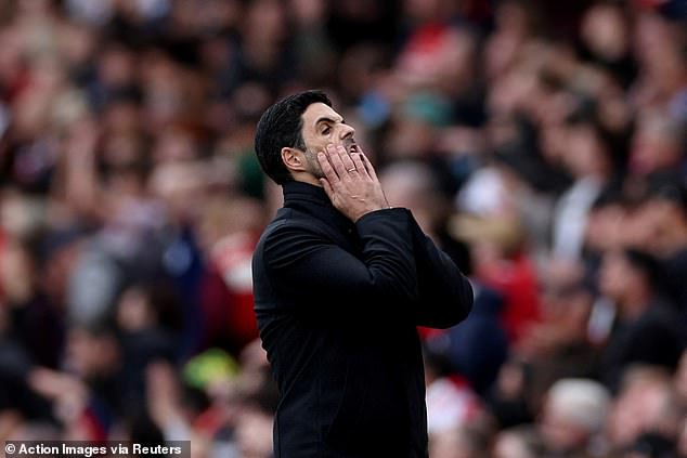 The TV presenter also pointed out Mikel Arteta's 'big blind spot' this season