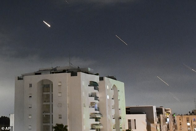 Israel's Iron Dome responds to intercept Iran attack over the weekend