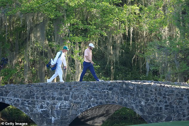 Scott now has four victories as a caddy in the Masters, just one shy of the tournament record