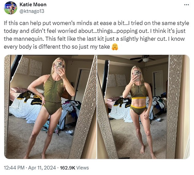 Katie Moon, the reigning Olympic pole vault champion, defends Nike on social media