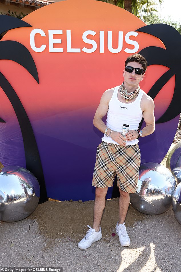 He has been seen living it up at Coachella with his girlfriend Sabrina.