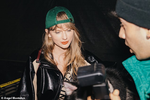 Also at Coachella was Taylor Swift who stopped by Neon Carnival presented by PATRON EL ALTO tequila on Saturday, April 13, during weekend one of Coachella.