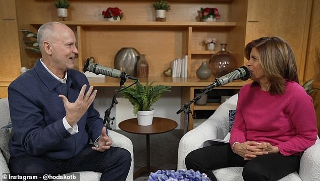 The Today host, 59, opened up about her daily regimen with bestselling author Chip Conley, 63, during a recent episode of his podcast titled Making Space.