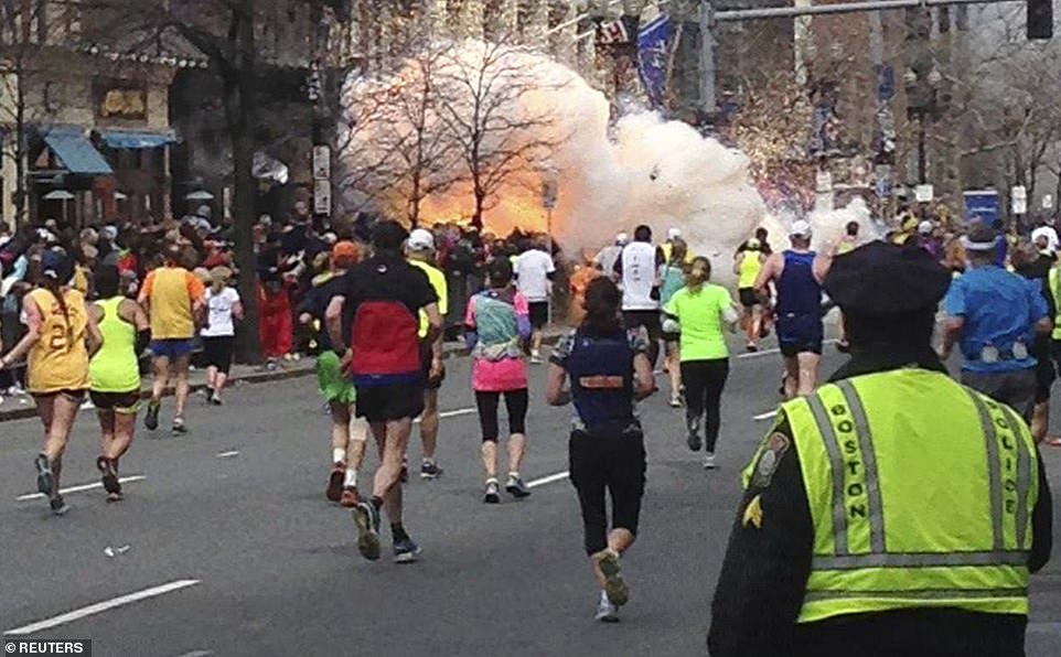 Three people were killed in 2013 and more than 260 were injured when two pressure cooker bombs exploded at the finish line of the Boston Marathon.
