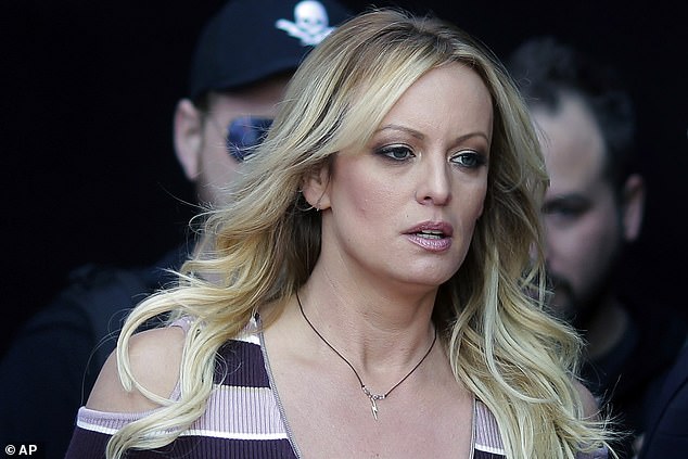 - Adult film actress Stormy Daniels, who is at the center of Trump's hush money trial.
