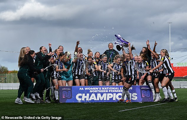 Newcastle Women achieved promotion to the Championship for the first time in their history