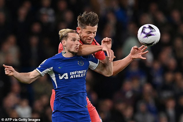 Tarkowski's side suffered a 6-0 defeat to Chelsea on Monday night as their relegation worries continued.