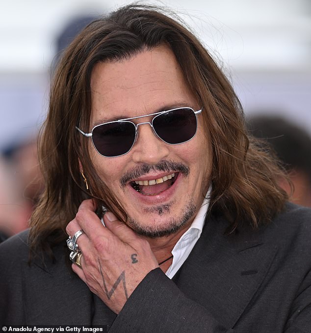 The comments were unearthed by Page Six after Johnny's appearance at the Cannes Film Festival this Tuesday (pictured), leading fans to troll him for his teeth 