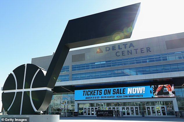 But now the team is about to play at the Delta Center, home of the Utah Jazz