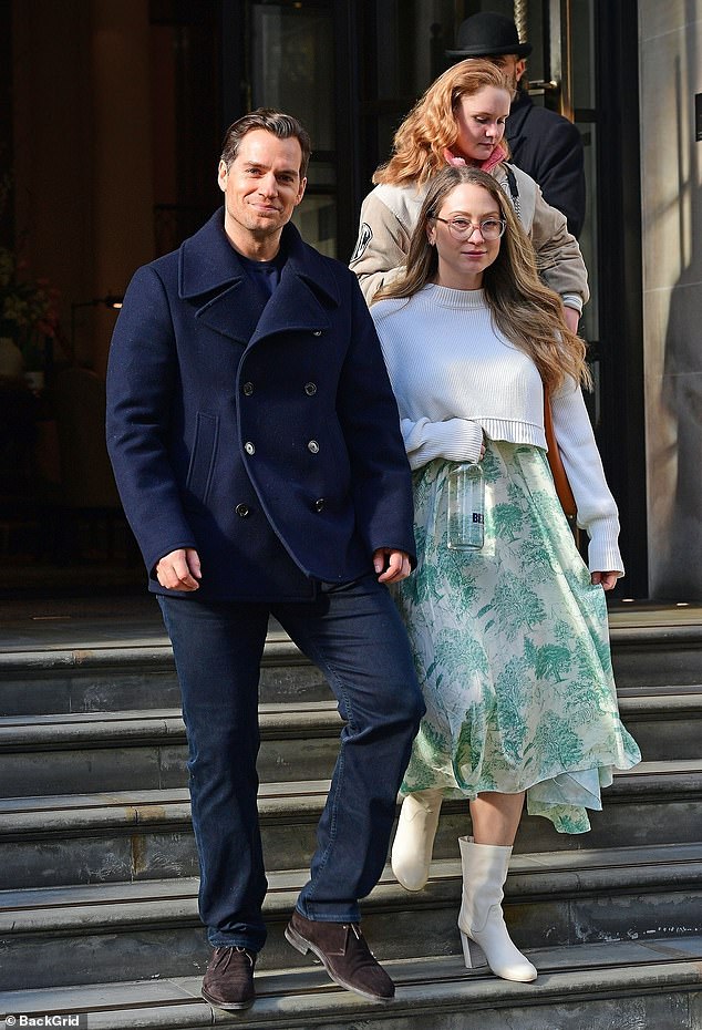 The couple photographed in London last month.