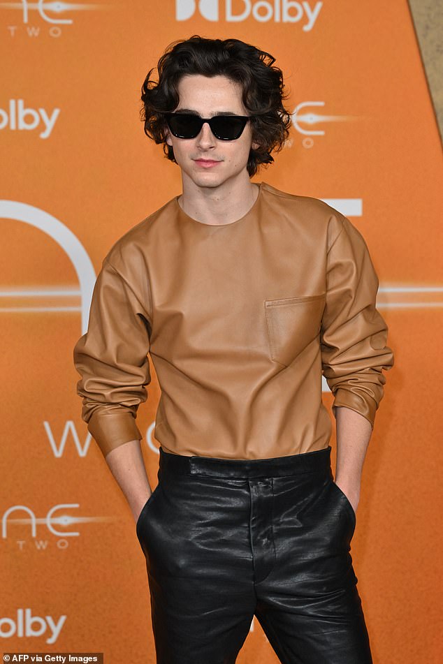 Timothee was spotted on February 25 rocking his luscious locks at an event in New York.