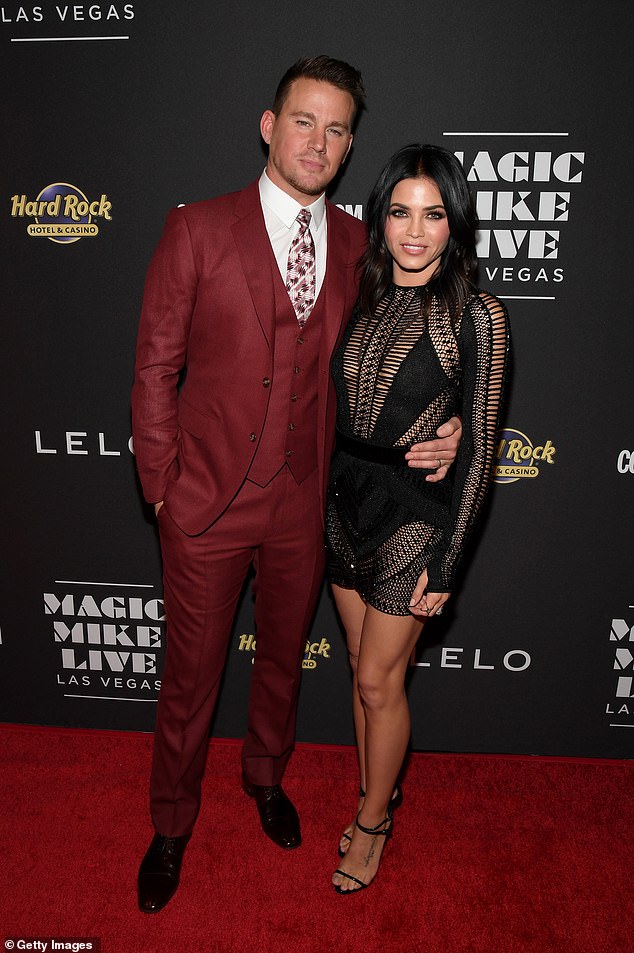 Tatum and Dewan were photographed at the debut of the Magic Mike Live Las Vegas show at the Hard Rock Hotel & Casino on April 21, 2017 in Las Vegas, Nevada.