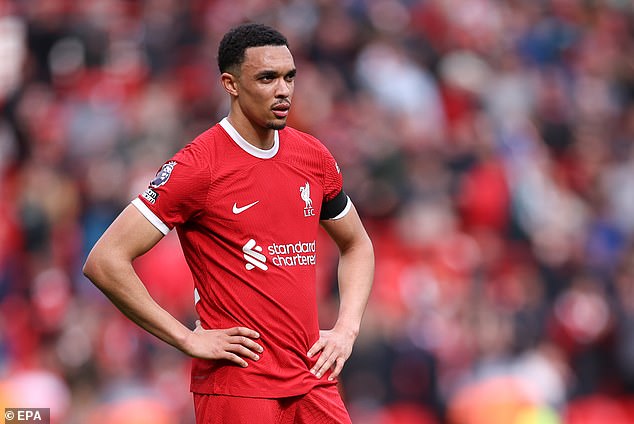 Trent Alexander-Arnold admitted Klopp's departure will have an impact on the title race