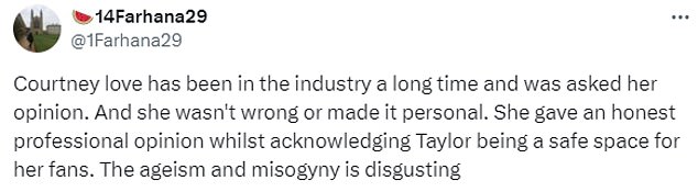 1713260216 917 Courtney Love is hit by an angry backlash from Taylor