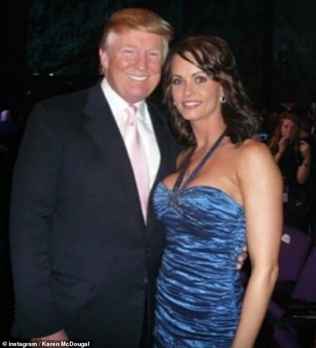 Trump and McDougal embarked, he claims, on a consensual relationship, meeting five or more times a month.