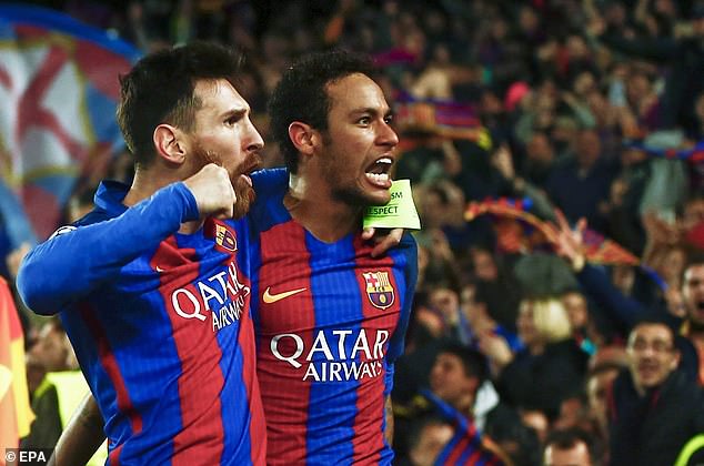 A myth was generated that Neymar decided to leave Barcelona to get out of Messi's shadow.