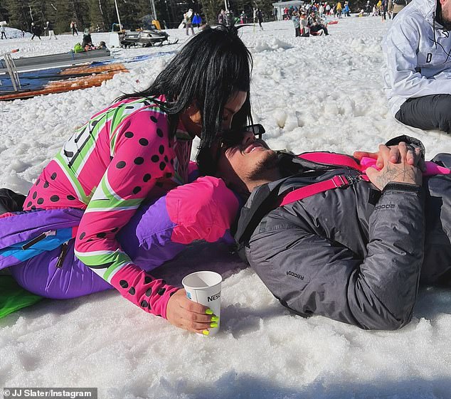The couple also went skiing together in February, just months after first connecting over social media and over coffee.