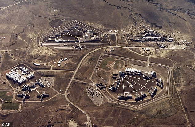 Tsarnaev has been on death row at Colorado's ADMAX Florence (pictured from above), known as the 'Alcatraz of the Rockies', after being found guilty of inciting the horrific mass casualty event of April 15, 2013. .