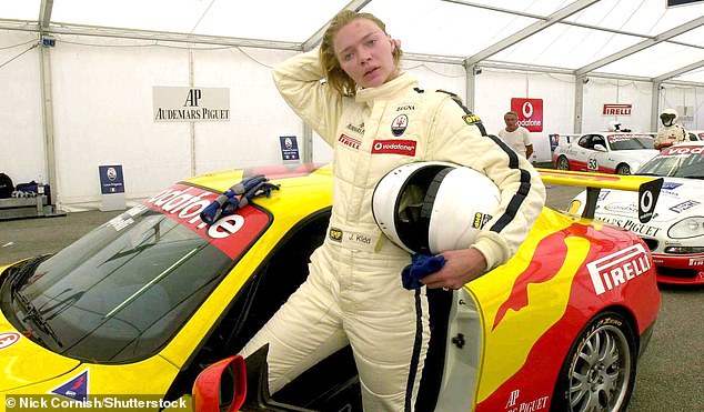 The supermodel, 45, a former racing driver, expressed her views on equality when discussing the lack of women involved in motorsport (pictured at the 2004 FIA GT meeting).