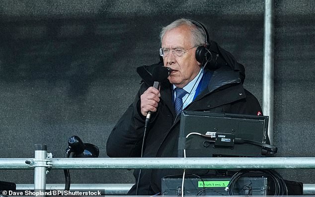 The 78-year-old commentator admitted his fears of losing his voice forever.