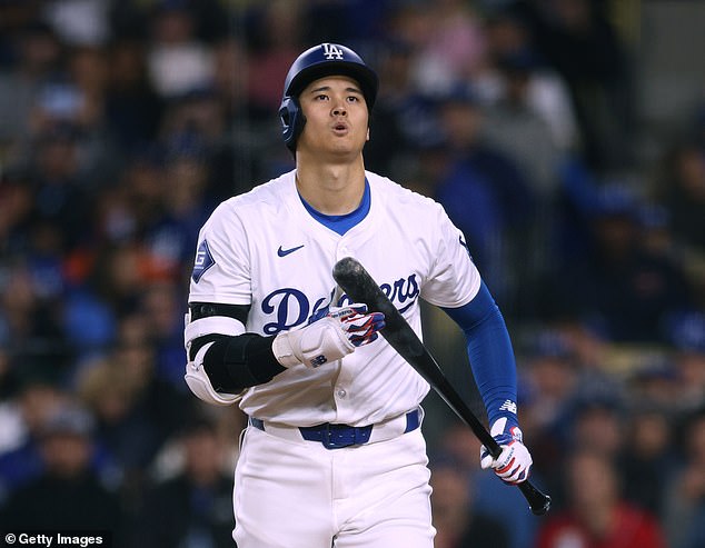 However, Ohtani and the Dodgers struggled on the field and were defeated by the Nationals 6-4.
